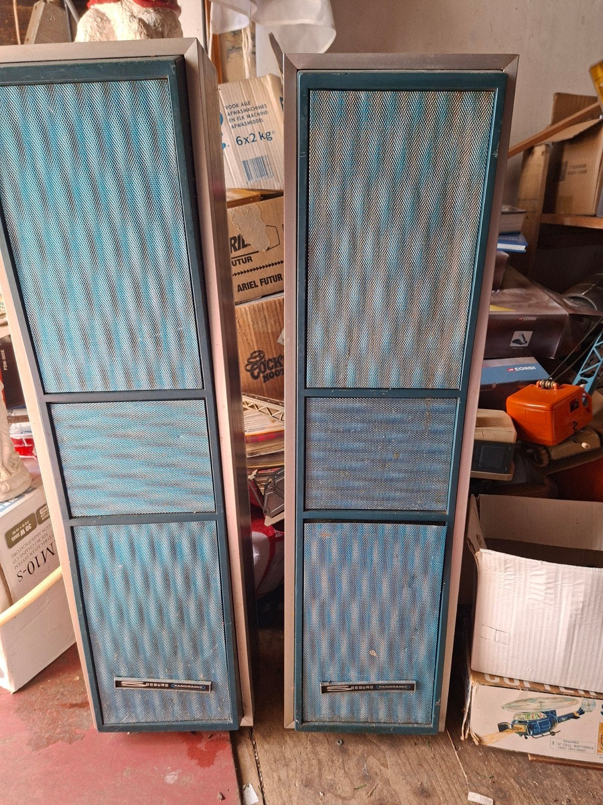2 Seeburg universal column speakers jukebox boxen, Ophalen, Gebruikt, Overige merken