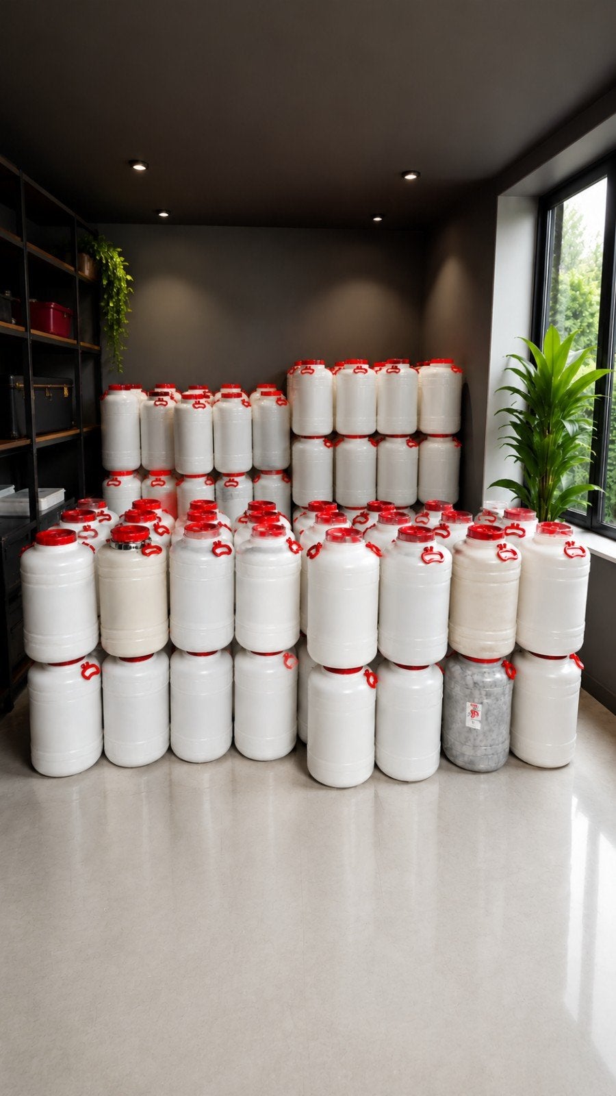 Partij kunststof vat 35liter, Minder dan 75 liter, Ophalen of Verzenden
