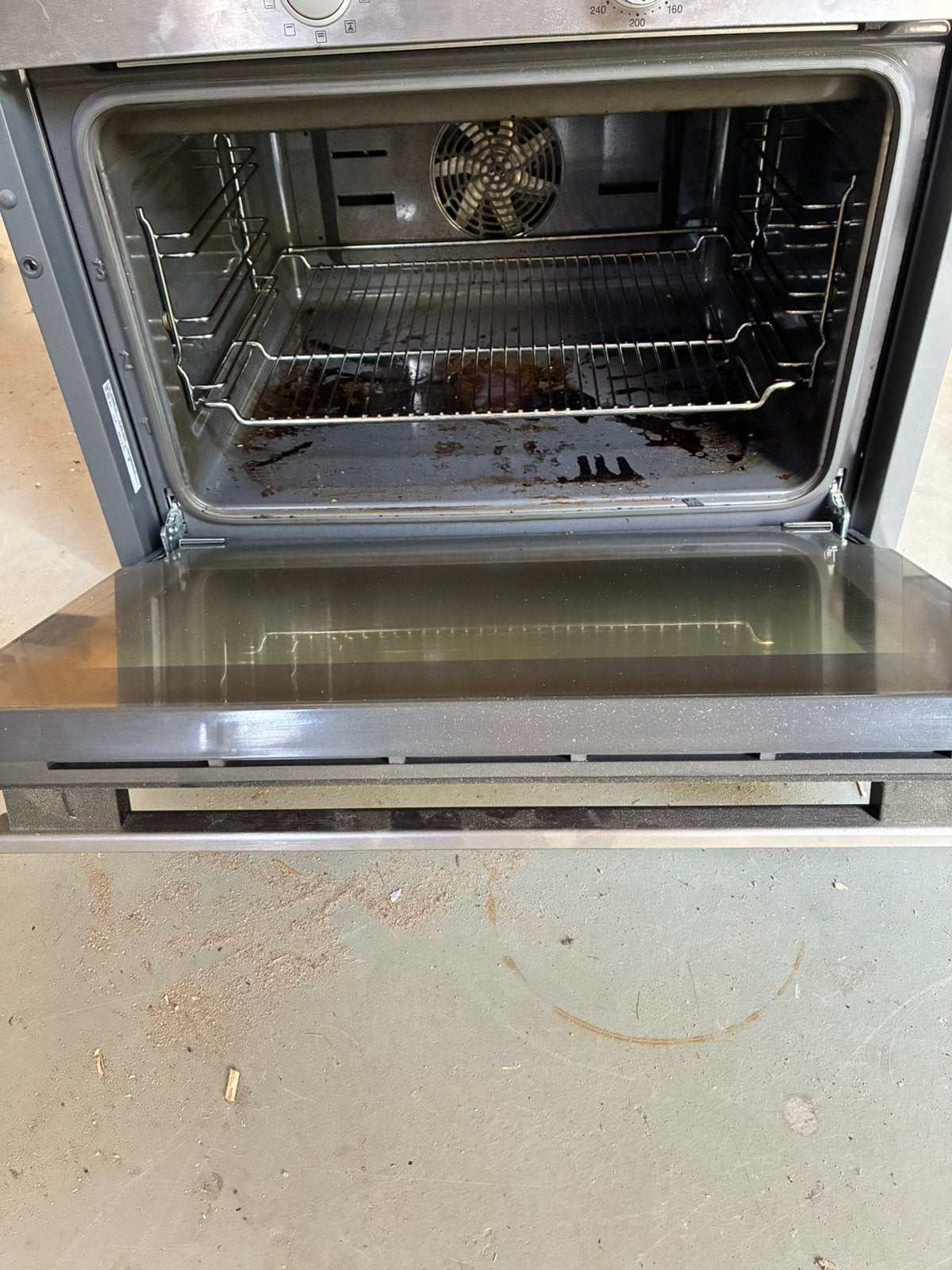 Inbouw oven, Ophalen, 45 tot 50 cm, Oven met grill, Inbouw