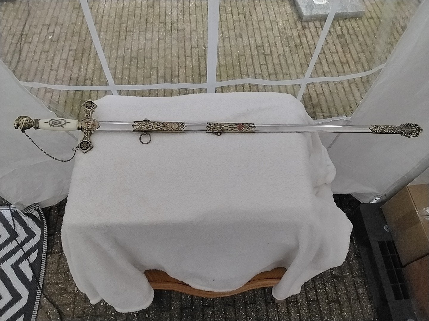 Decoratief zwaard - 90 cm lang, Verzamelen, Ophalen of Verzenden, Zo goed als nieuw