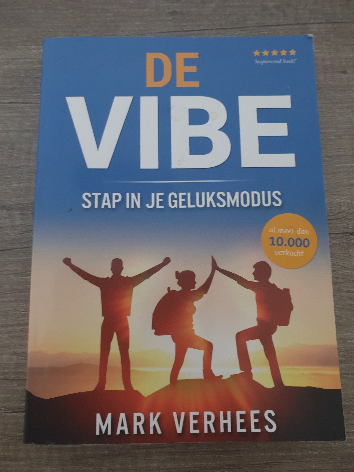 De Vibe: Stap in je geluksmodus - Mark Verhees, Boeken, Ophalen of Verzenden, Gelezen, Mark Verhees