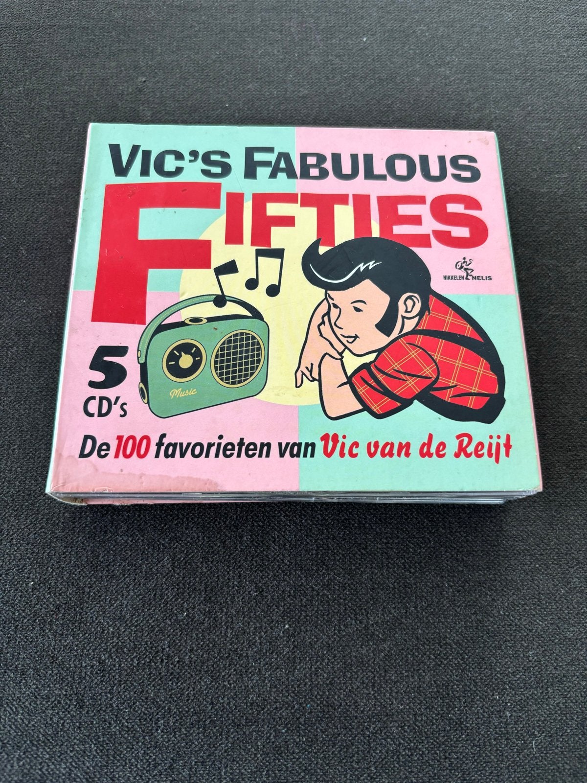 Vic's Fabulous Fifties - 5 CD's - 100 favorieten, Cd's en Dvd's, Ophalen of Verzenden, Pop, Boxset