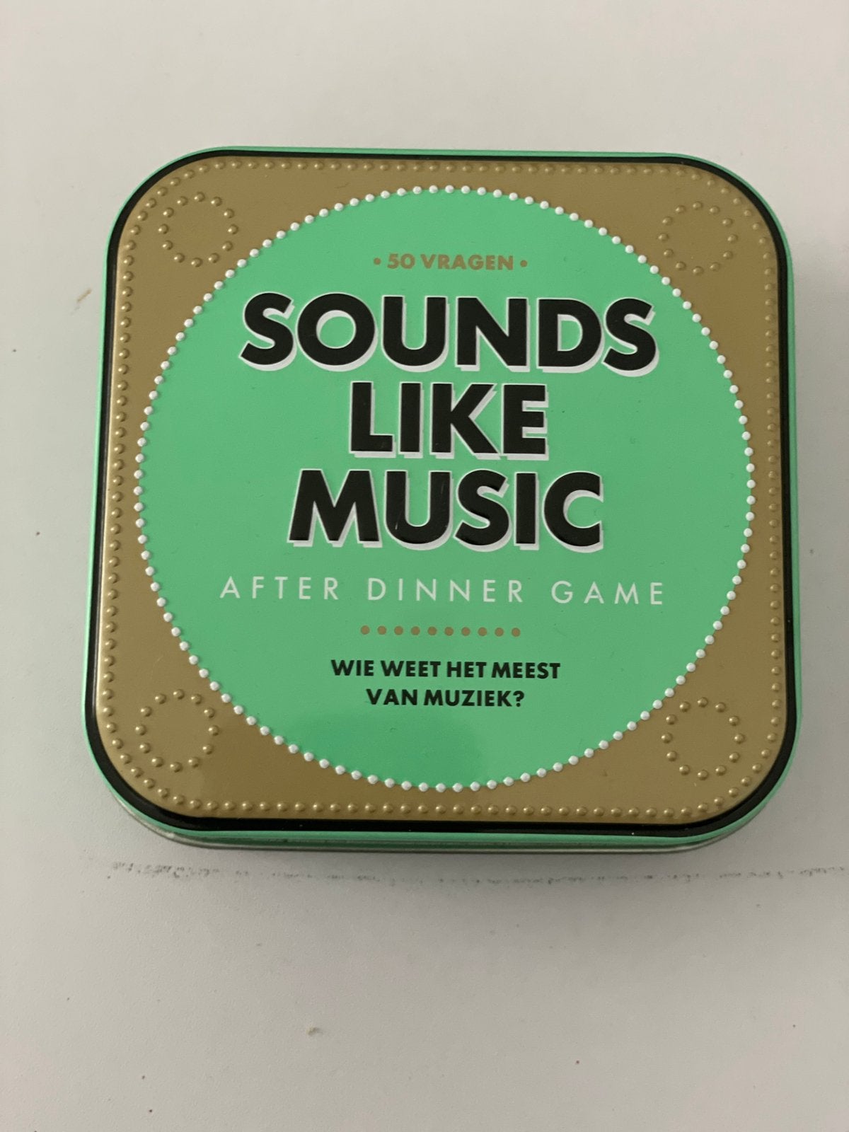 Vragenspel over muziek, Ophalen of Verzenden, Zo goed als nieuw
