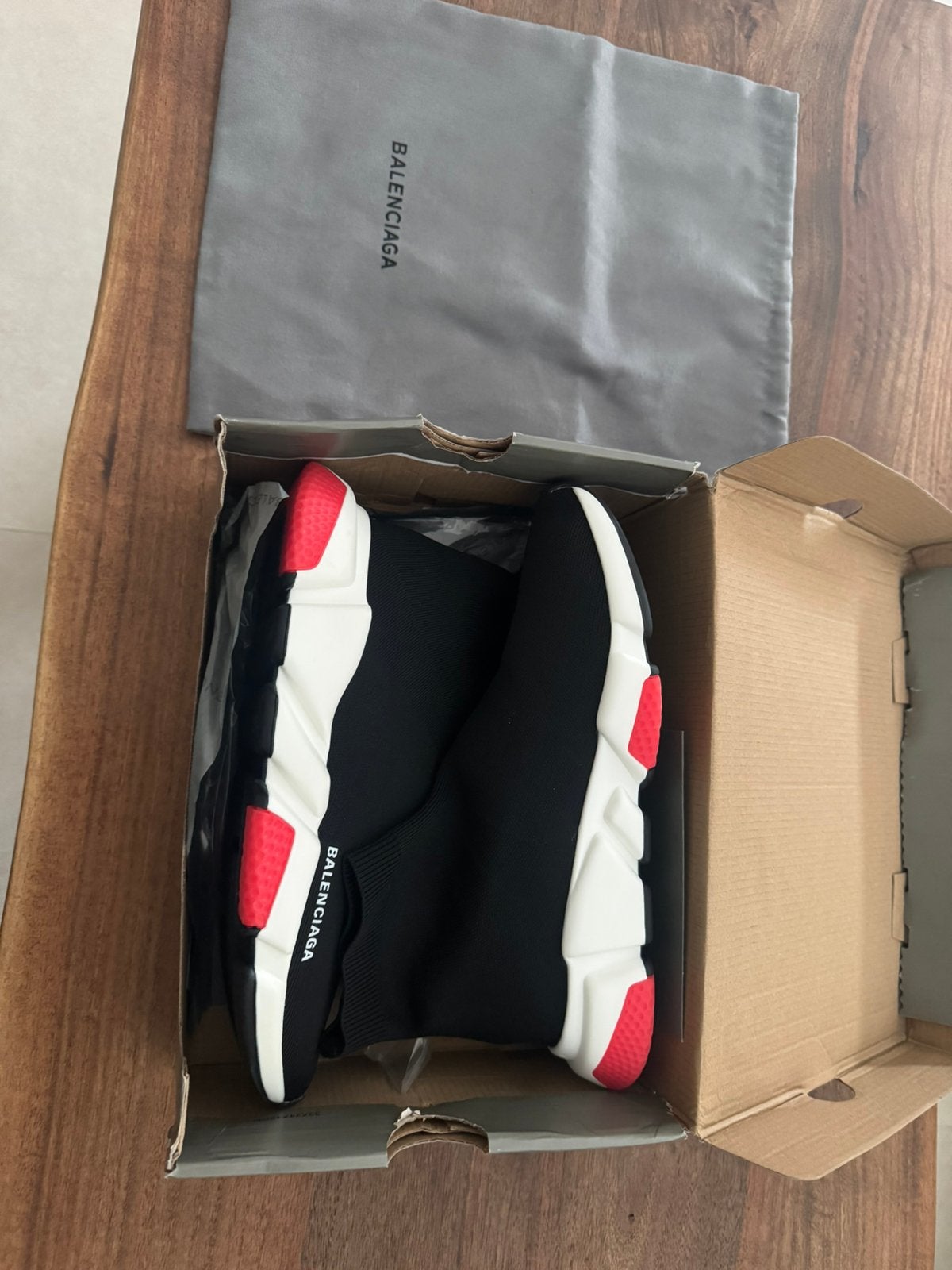 Balenciaga speed trainer MAAT 45, Kleding | Heren, Schoenen, Zwart, Ophalen of Verzenden, Sneakers of Gympen, Zo goed als nieuw