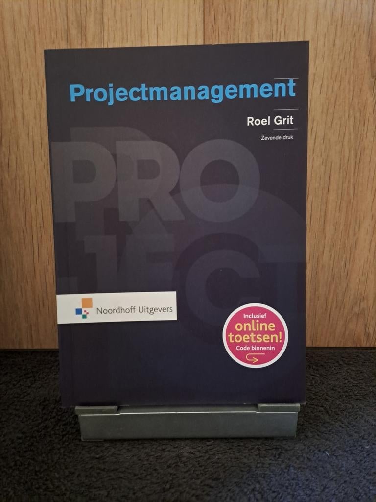 Projectmanagement - Roel Grit (Zevende druk), Boeken, Studieboeken en Cursussen, Roel Grit, Zo goed als nieuw, Gamma, HBO