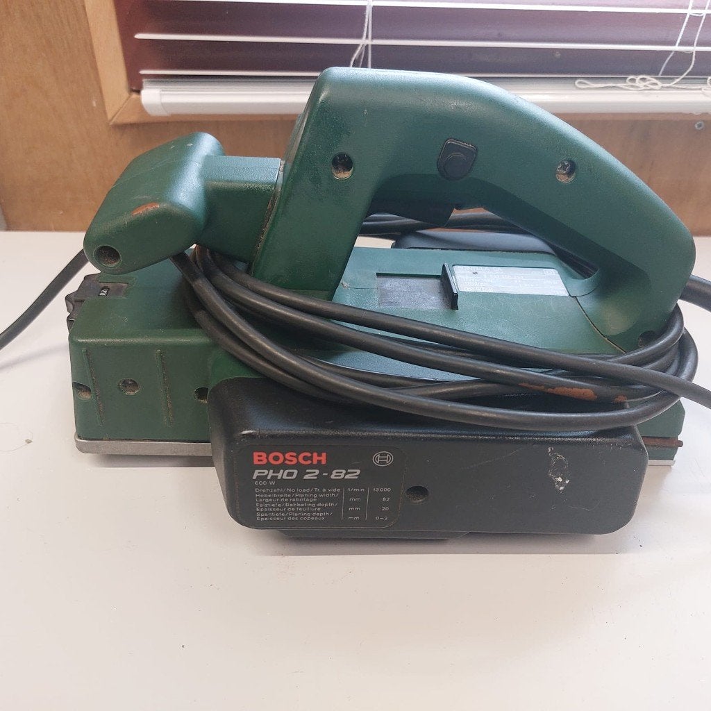 Schaafmachine en ander elektrisch gereedschap, Doe-het-zelf en Verbouw, Schaafmachines, Ophalen, Gebruikt, Elektrisch