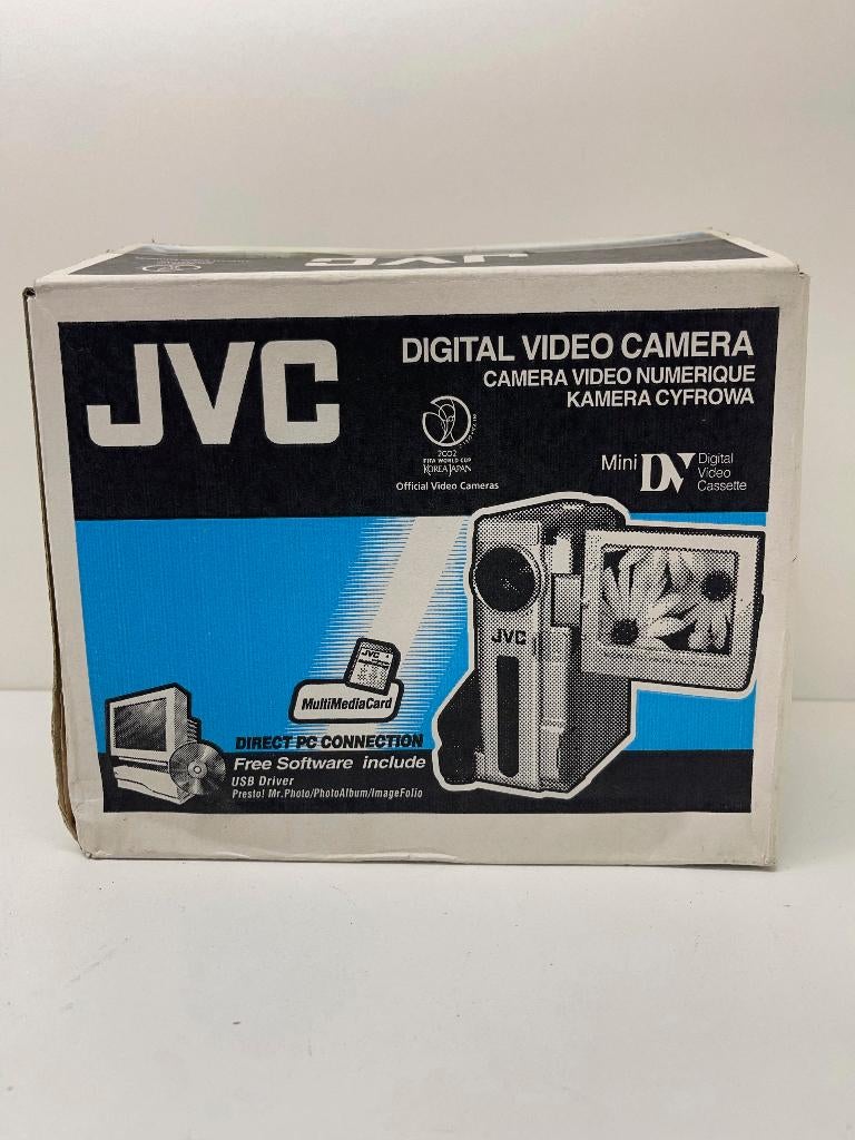 JVC GR-DVX77E MiniDV camera voor DIGITALISEREN-Nieuw in doos, Mini dv, N, N, JVC
