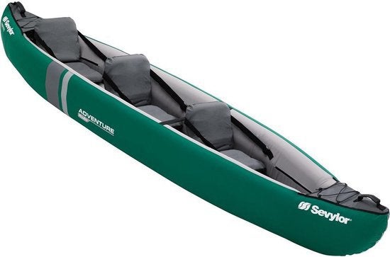 Sevylor Adventure Plus Opblaaskano incl accessoires, Ophalen, Drie personen of meer, Overige typen, Gebruikt