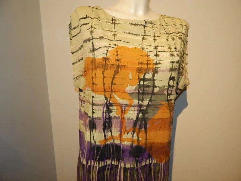 Save the Queen vintage stretch tuniek kleurrijk design XL, Overige kleuren, Verzenden, Maat 46/48 (XL) of groter, Save the Queen