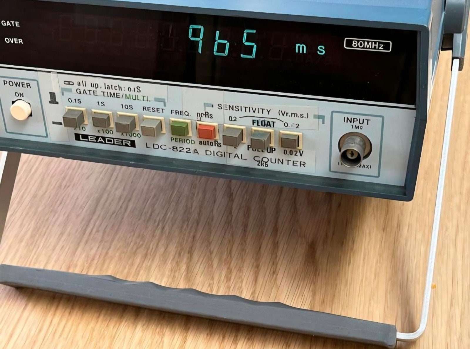 Leader LDC-822A Digitale Frequentiecounter 80MHz, Ophalen