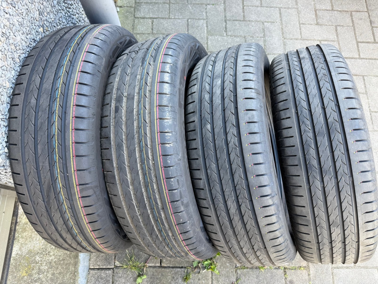 4x Continental EcoContact 6Q 215/60R18 98H banden NIEUW, 18 inch, 215 mm, Ophalen of Verzenden, Band(en)