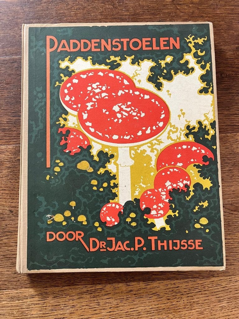 Paddenstoelen Verkade plakboek compleet, Ophalen, Gebruikt