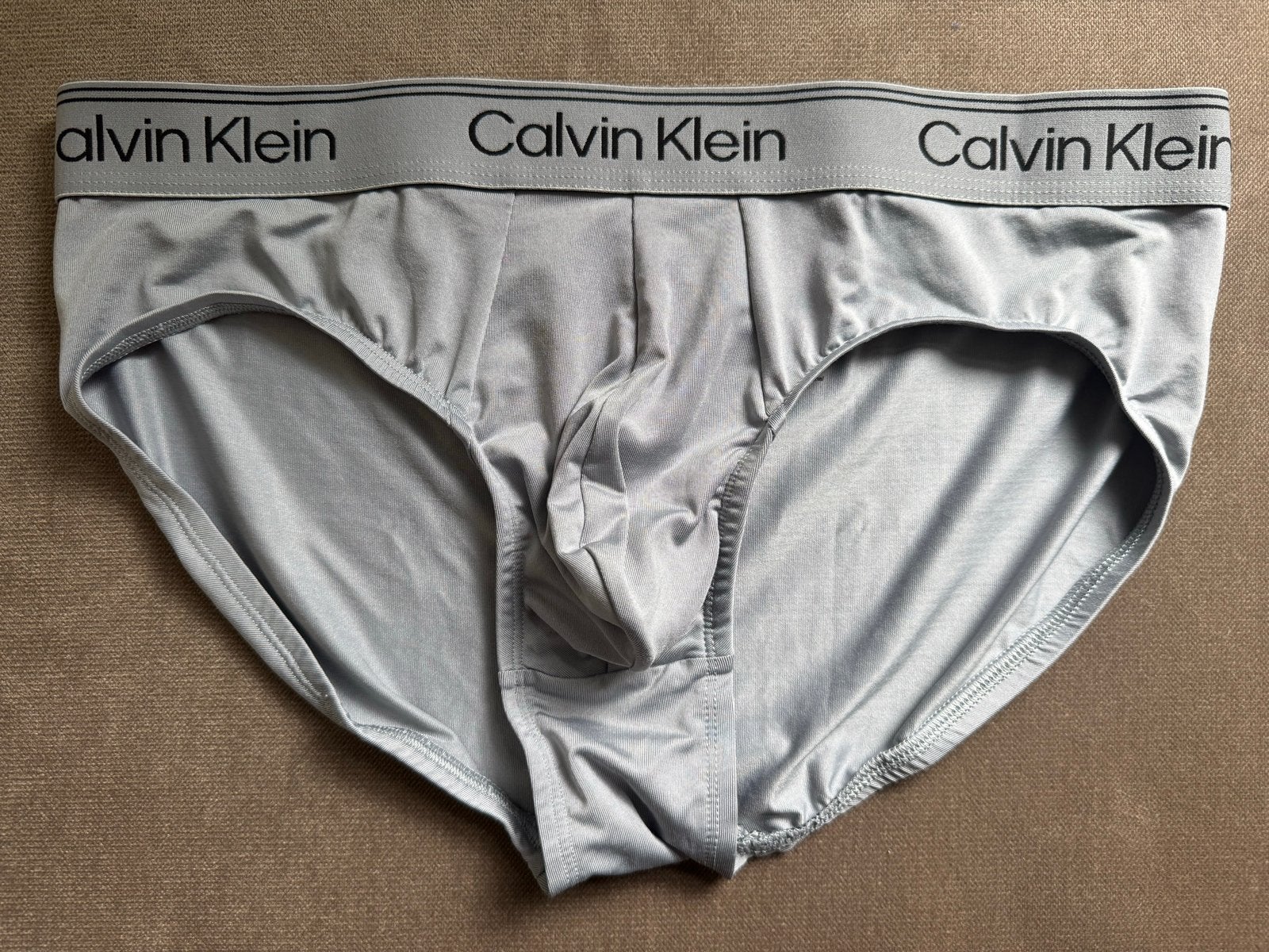Calvin Klein Slip - Microfiber - Grijs M, Kleding | Heren, Ondergoed, Verzenden, Grijs, Slip
