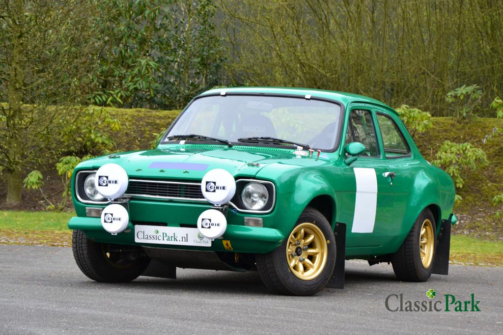 Ford Escort Mk1 Rally car (bj 1974), Auto's, Oldtimers, Stof, Bedrijf, Handgeschakeld, Grijs