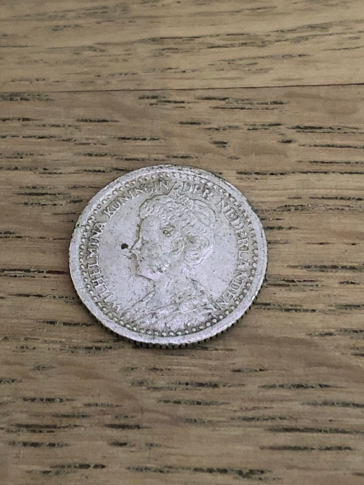 10 Cent Munt Koningin Wilhelmina 1919 Zilver, Zilver, Ophalen of Verzenden, 10 cent, Koningin Wilhelmina