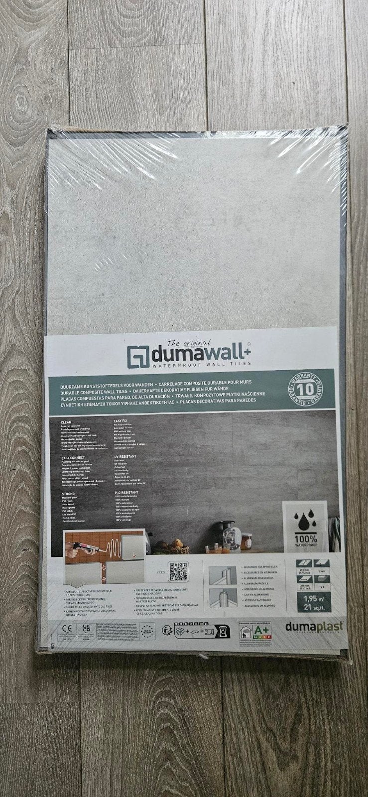 DUMAWALL+ Wandtegels - Nieuw in verpakking, Ophalen, Wandtegels, Nieuw, 10 m² of meer
