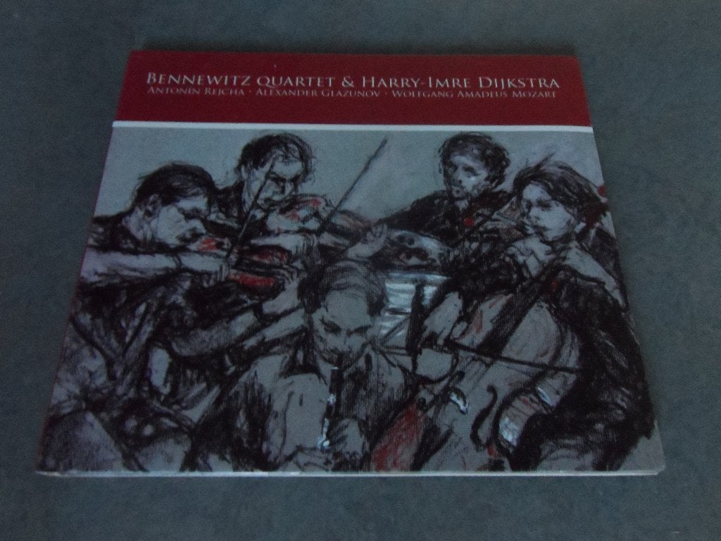 Rejcha, Glazunov, Mozart, Bennewitz Quartet, Dijkstra - CD, Verzenden, Classicisme, Gebruikt, Overige typen