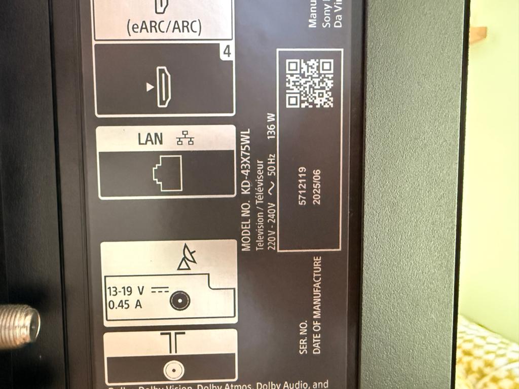 Sony Bravia 43 inch 4K Ultra HD Smart TV, Audio, Tv en Foto, Televisies, Ophalen, LED, 50 Hz, Zo goed als nieuw