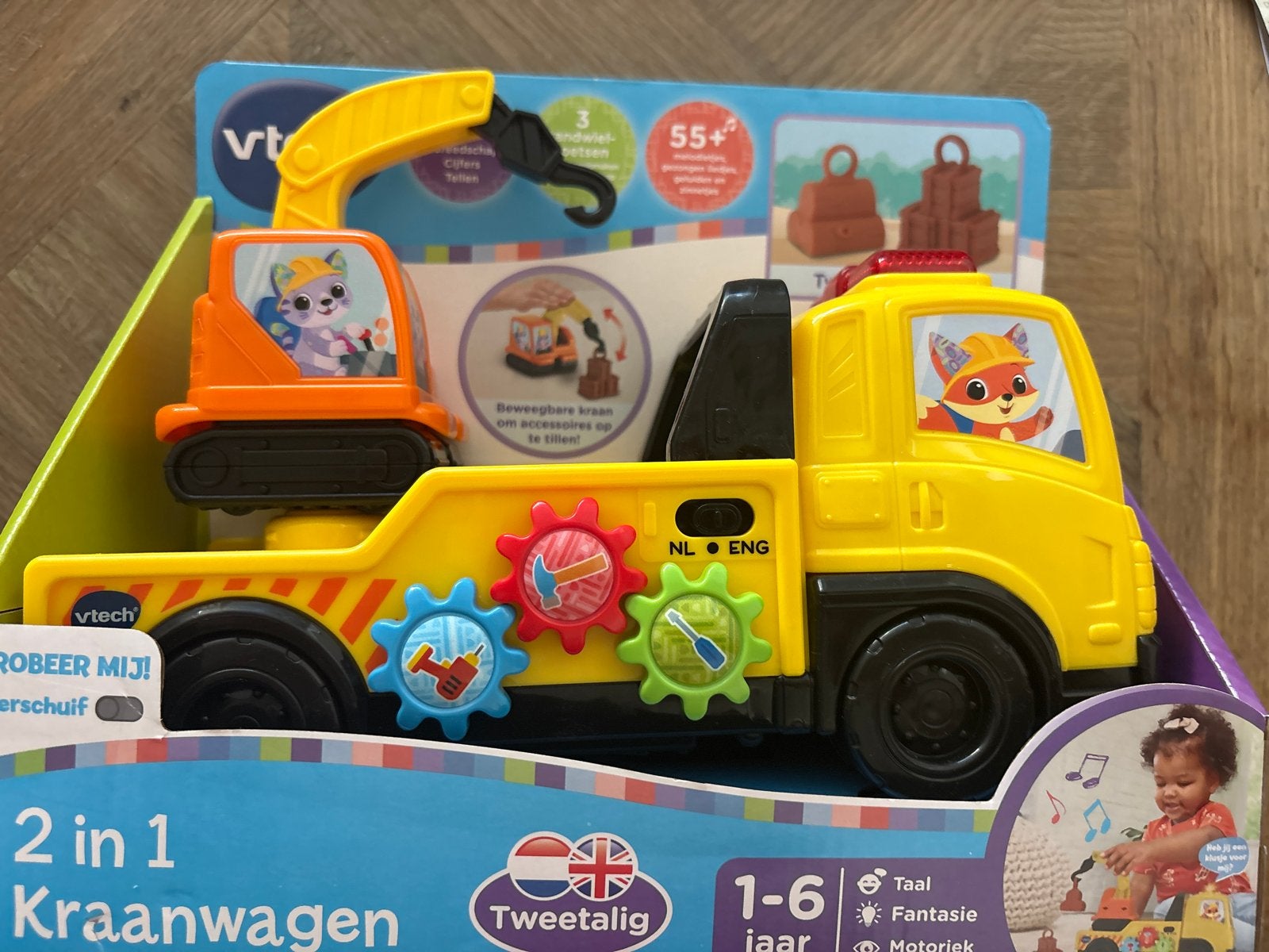 VTech 2-in-1 Kraanwagen - Nieuw in doos, Ophalen, Nieuw