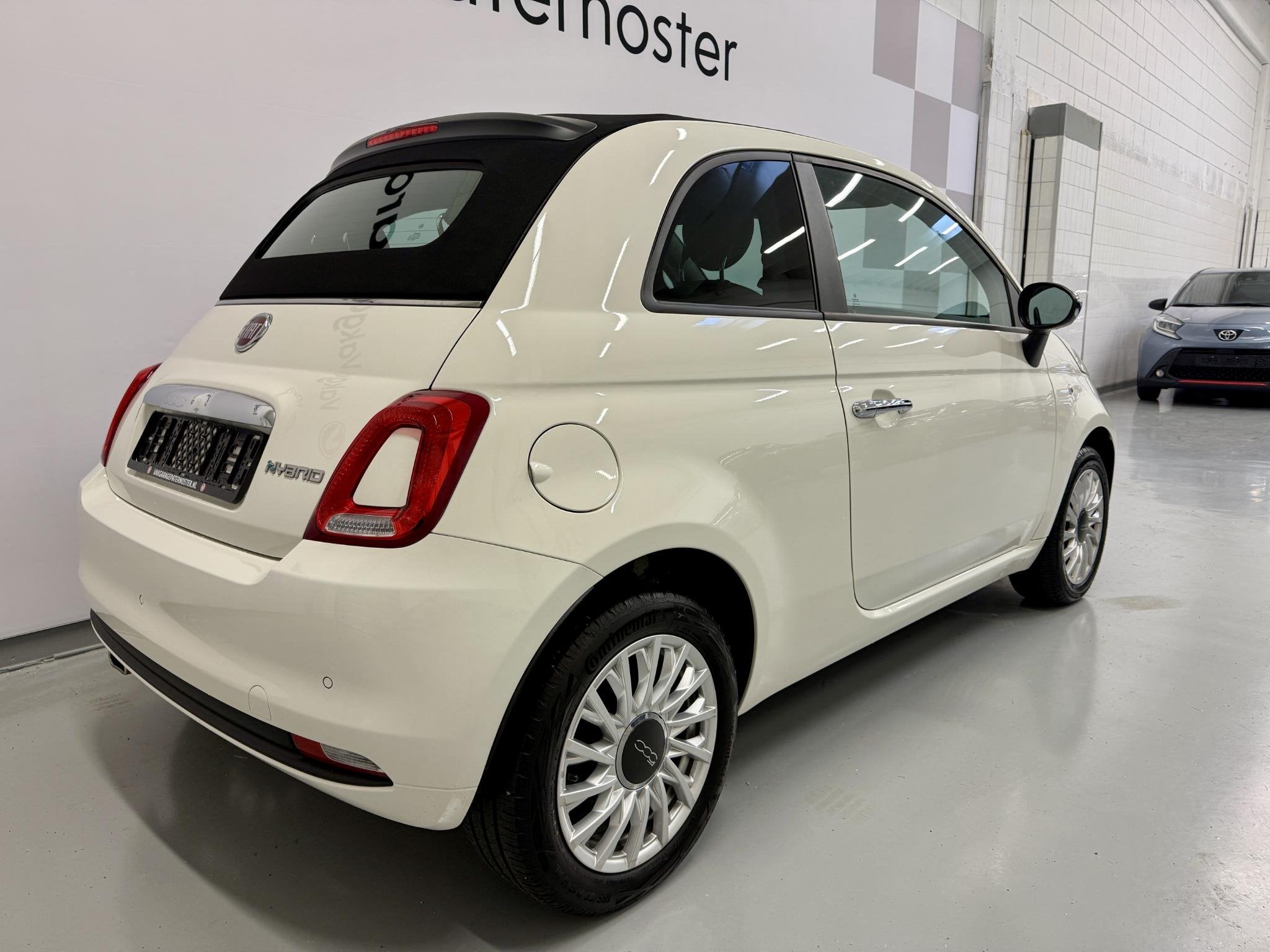 Fiat 500 C 1.0 Hybrid Dolcevita Climate / PDC / Carplay / Bo, 12 maanden, Stof, Gebruikt, Euro 6