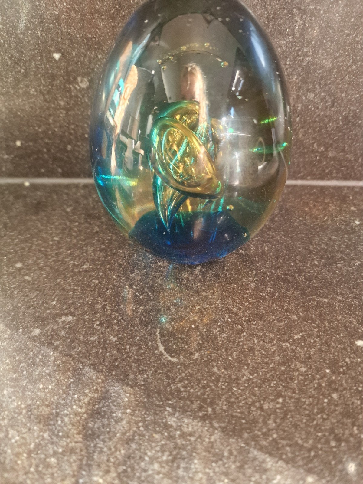 Groot glazen ei 11cm, Antiek en Kunst, Ophalen of Verzenden