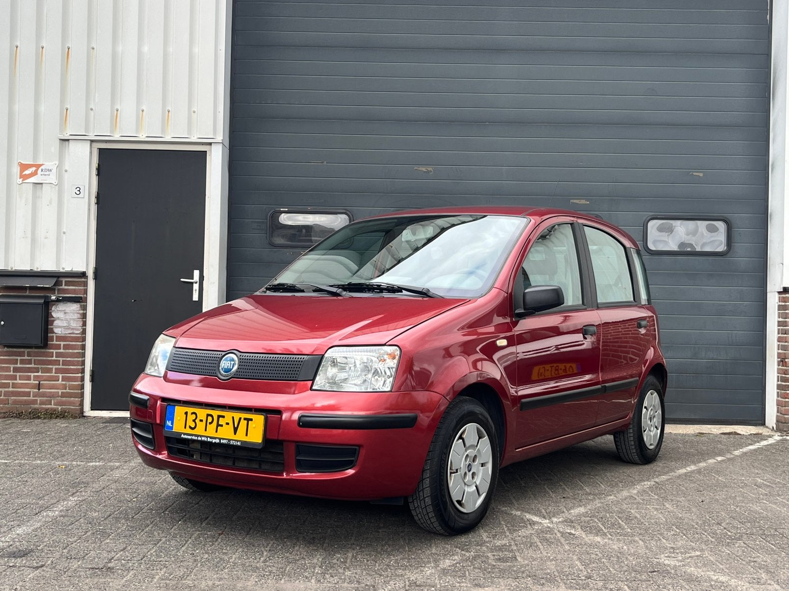 Fiat Panda 1.1. Apk 06-04-27, Weinig kilometers!, Voorwielaandrijving, 54 pk, 4 stoelen, Bedrijf