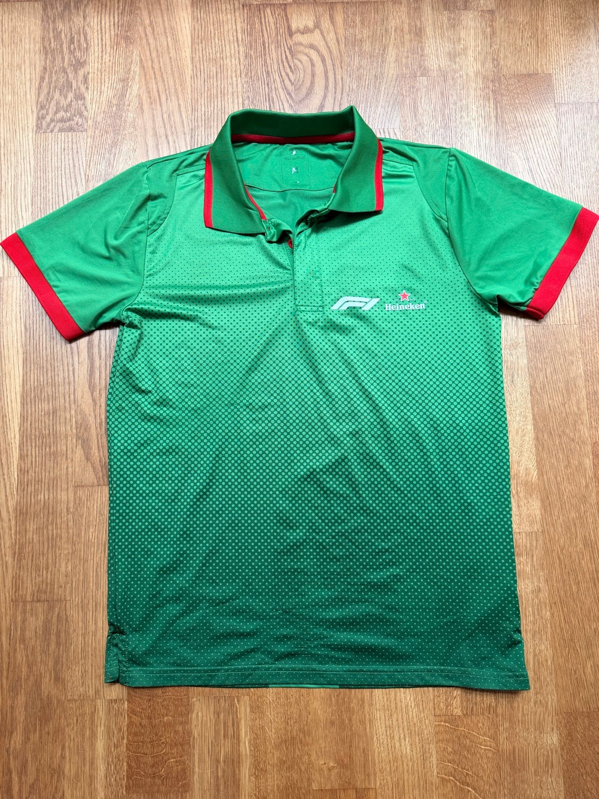 Heineken F1 Polo Shirt Groen - Maat M, Verzamelen, Ophalen of Verzenden