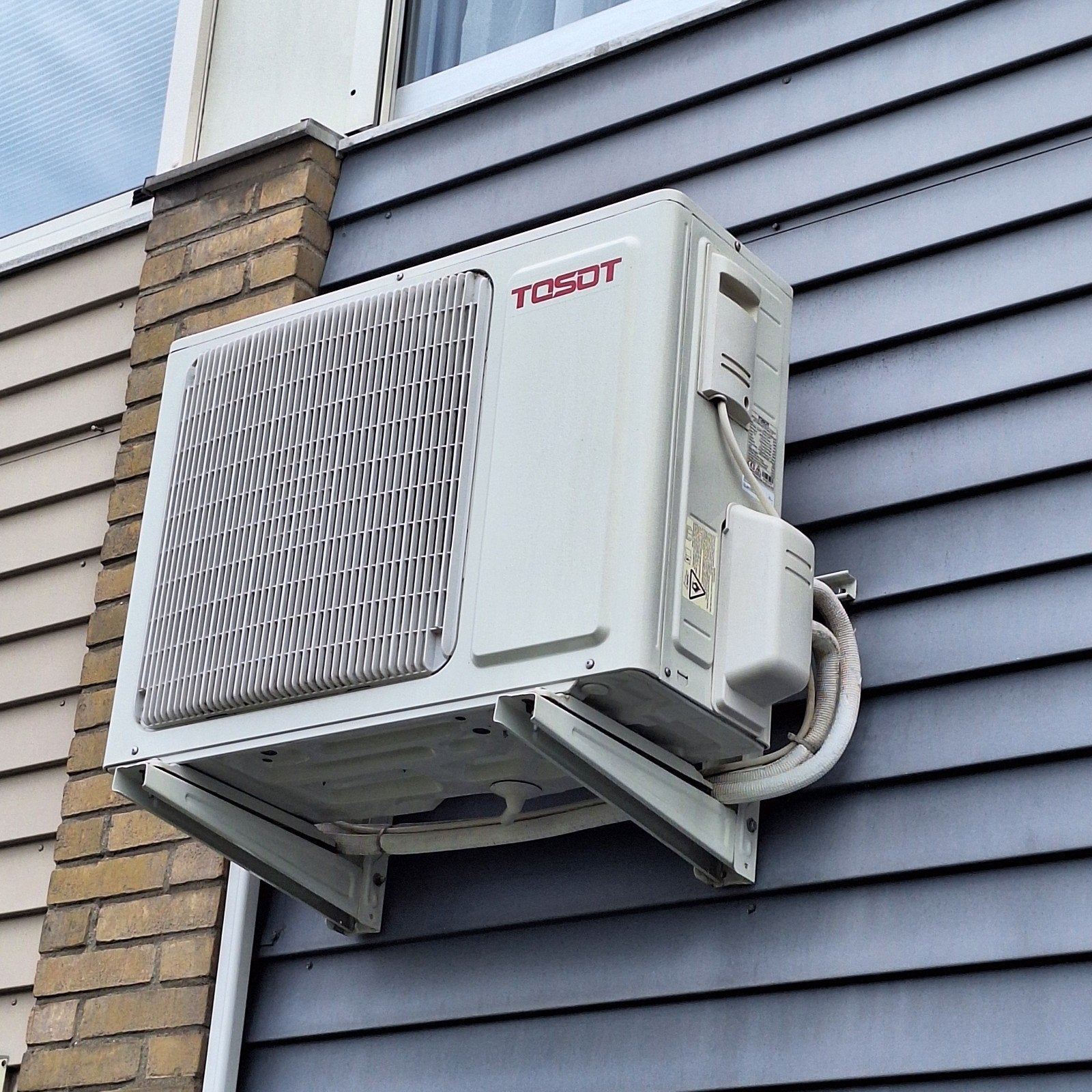 3.5kW split level airco unit Tosot, Witgoed en Apparatuur, Airco's, Ophalen, Timer, 3 snelheden of meer, Gebruikt