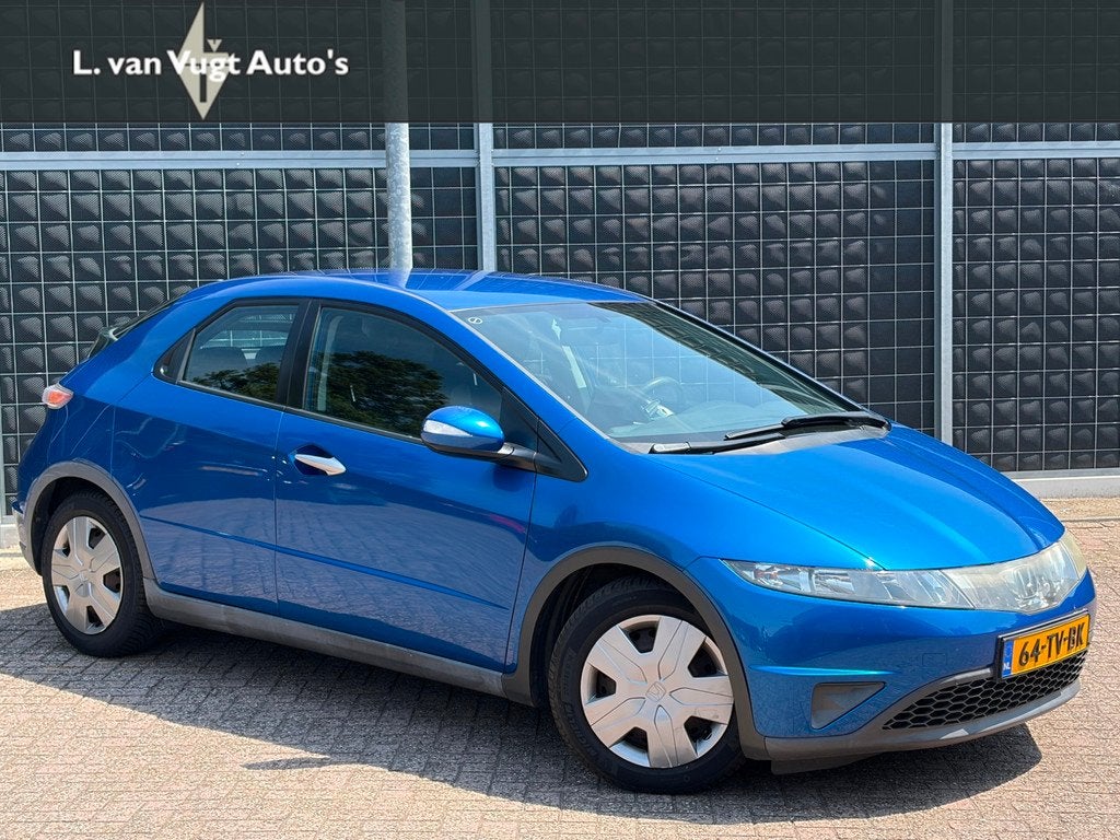 Honda Civic 1.4 Comfort | automaat | clima |, Auto's, Honda, 83 pk, Gebruikt, 4 cilinders, Blauw