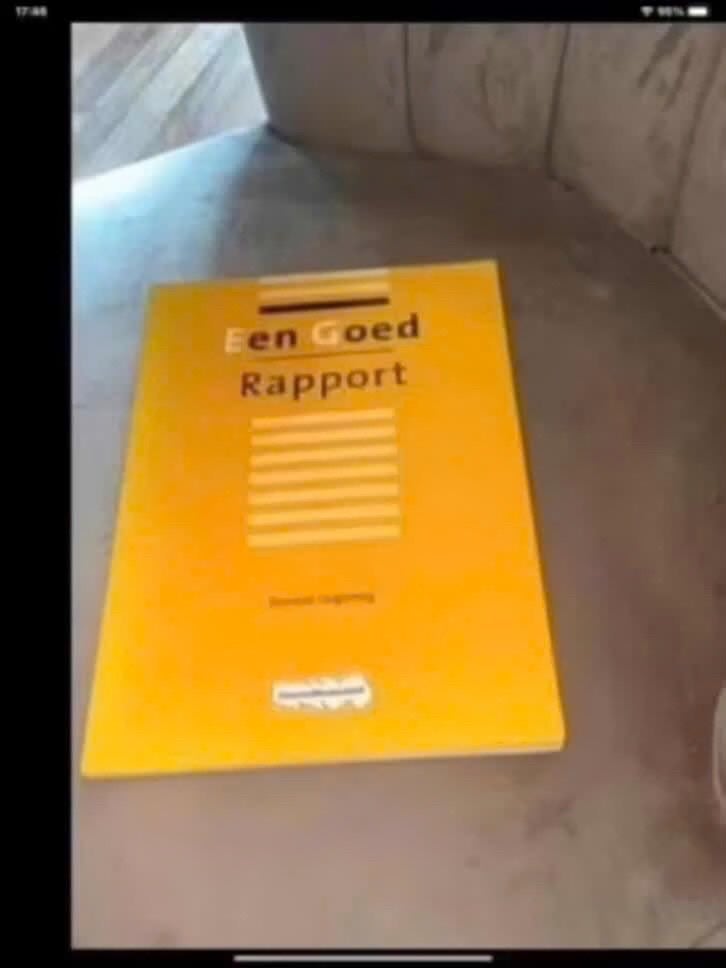 Een Goed RapportHandleiding voor het schrijven van rapporten, Alpha, Onbekend, Gelezen, HBO