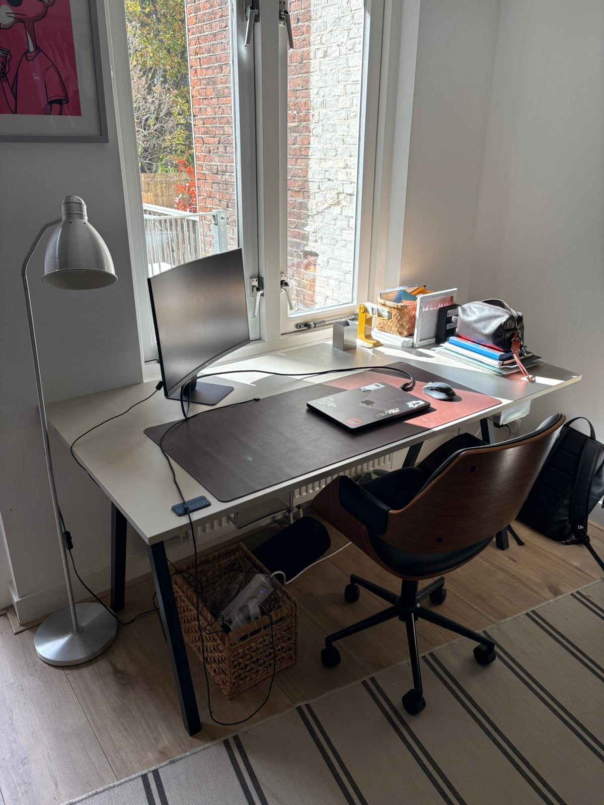 Ikea desk, Huis en Inrichting, Ophalen of Verzenden, Zo goed als nieuw