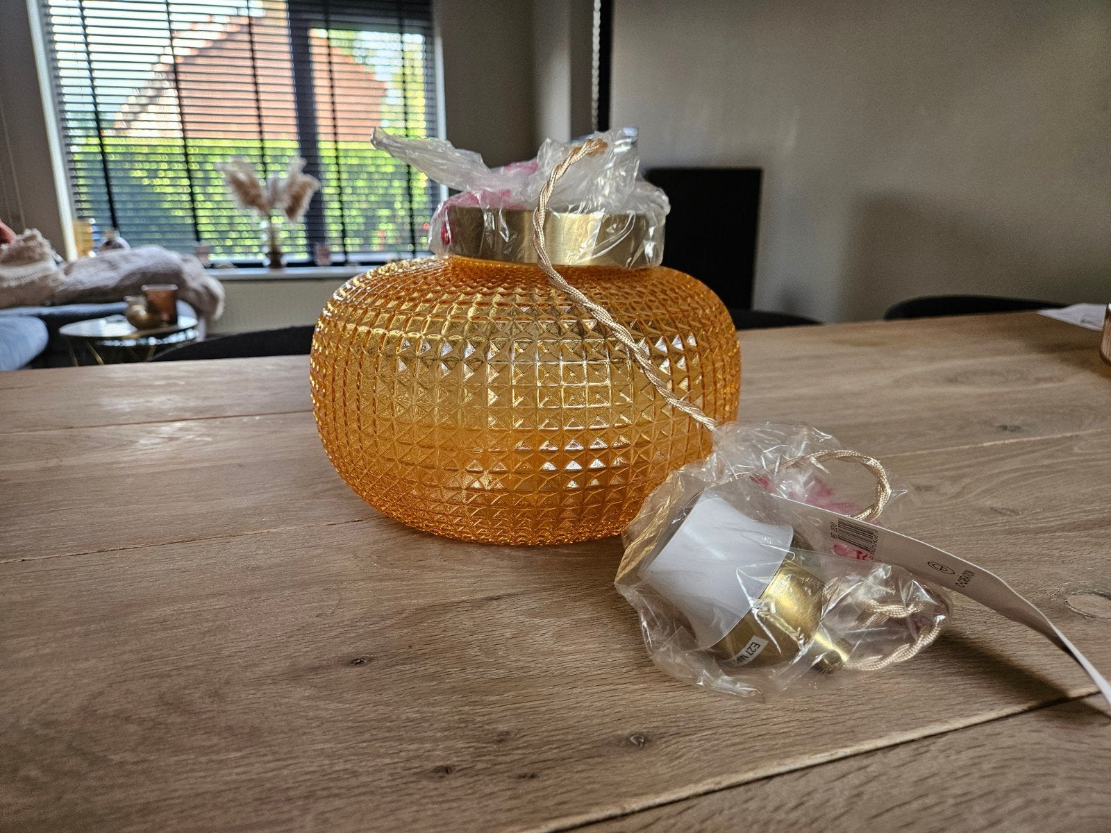 Hanglamp, Ophalen, Nieuw, Glas