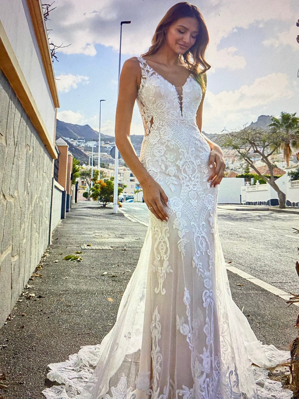 Diana Legrand Trouwjurk - Elegant en Nieuw, Ophalen, Nieuw, Wit, Trouwjurk