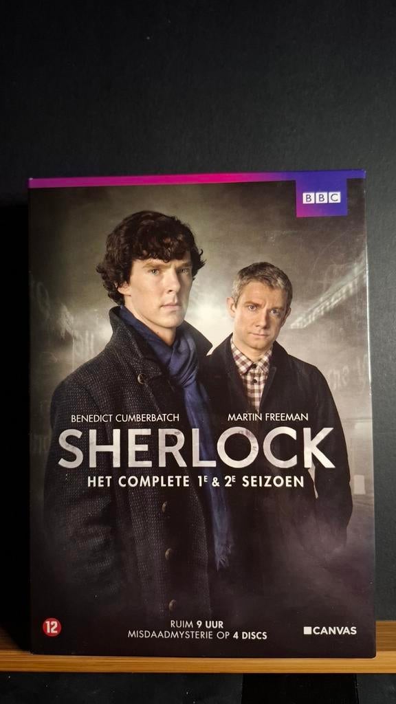 Sherlock: Het Complete 1e & 2e Seizoen (4 Discs), Cd's en Dvd's, Boxset, Ophalen of Verzenden, Zo goed als nieuw, Vanaf 12 jaar