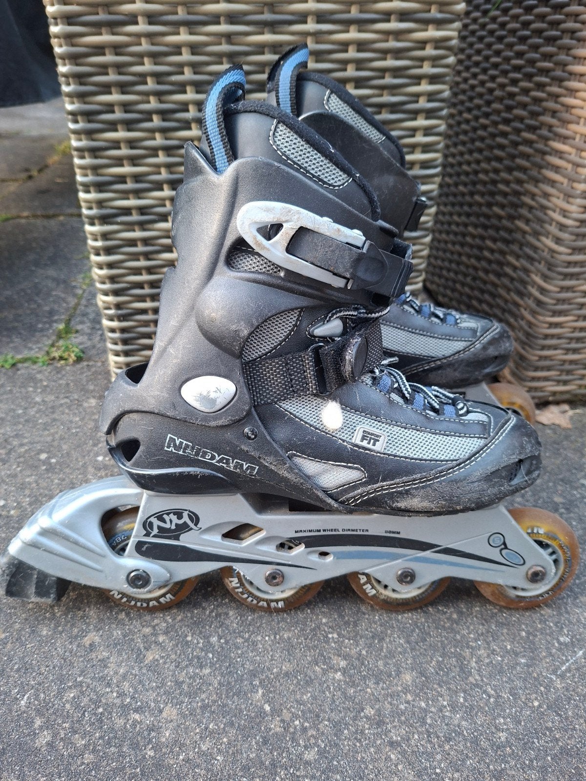 Nijdam inline skates - Maat 36, Ophalen, Gebruikt, Kinderen