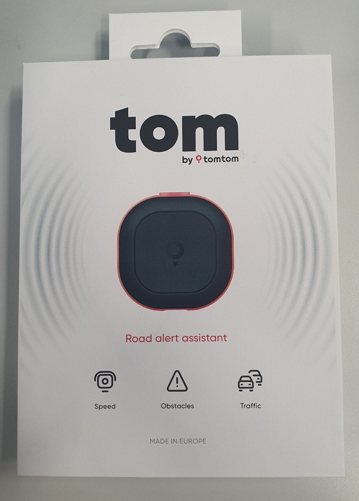 Geseald Tom by TomTom - voor flitsers, files en obstakels, Ophalen, Nieuw