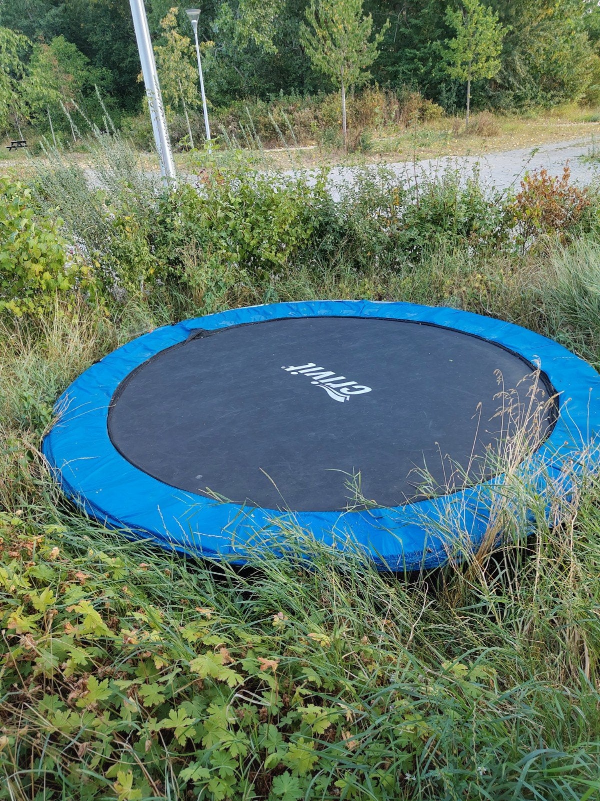 Crivit Trampoline - doorsnede 240cm, Ophalen, Gebruikt
