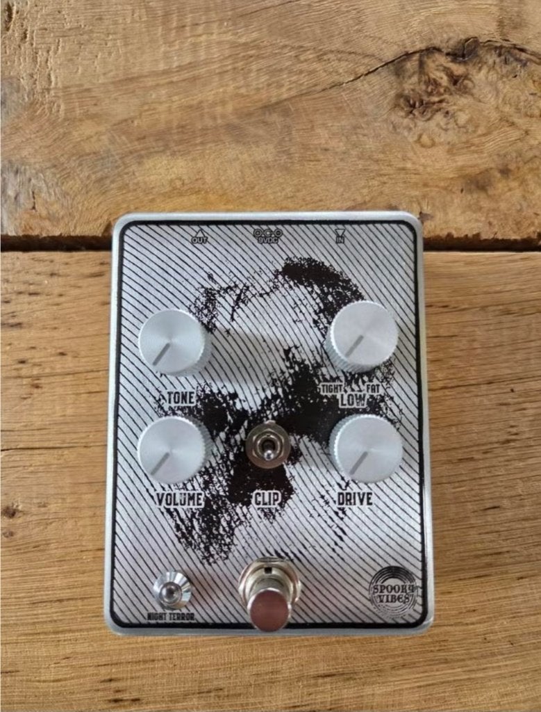 Spooky vibes night terror overdrive, Muziek en Instrumenten, Effecten, Ophalen of Verzenden, Zo goed als nieuw, Distortion, Overdrive of Fuzz