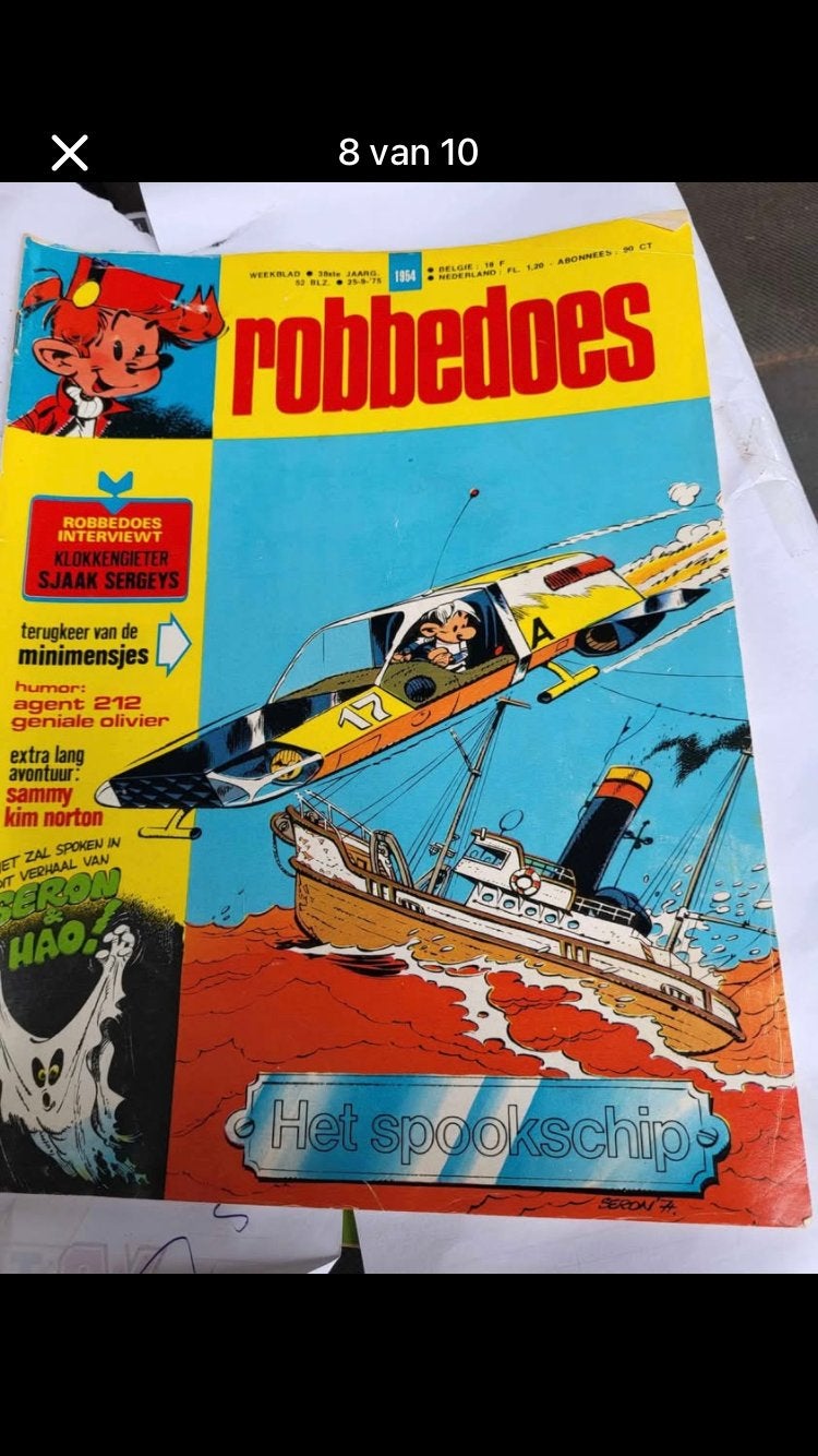 Weekbladen robbedoes en kuifje, Boeken, Stripboeken, Meerdere stripboeken, Ophalen, Zo goed als nieuw