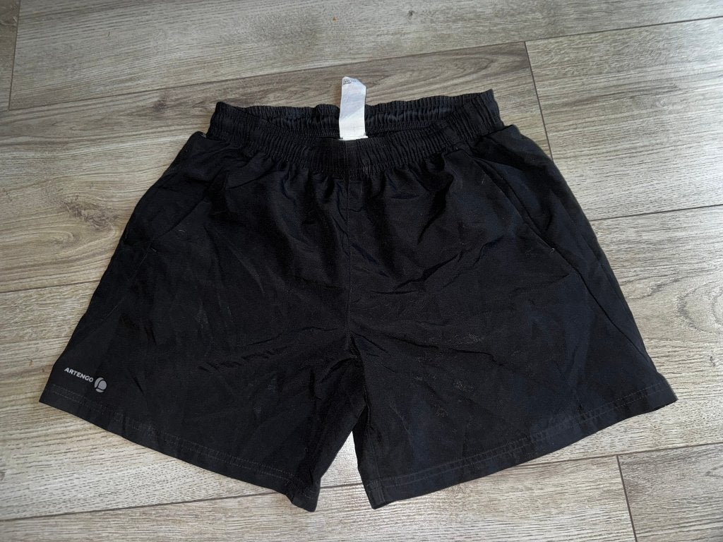 Sportbroek tennis tennisbroek S zwart zwarte zakken, Verzenden, Zwart, Zo goed als nieuw, Algemeen
