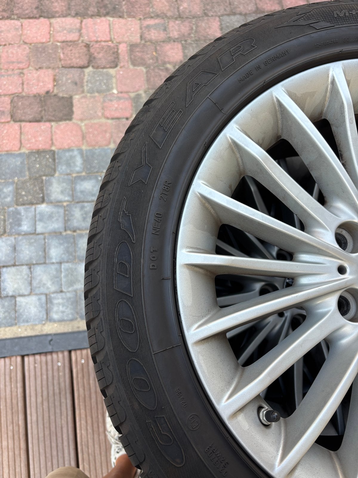 Winterbanden+velgen BMW 17 inch, Auto-onderdelen, Ophalen, Banden en Velgen, 17 inch, Winterbanden