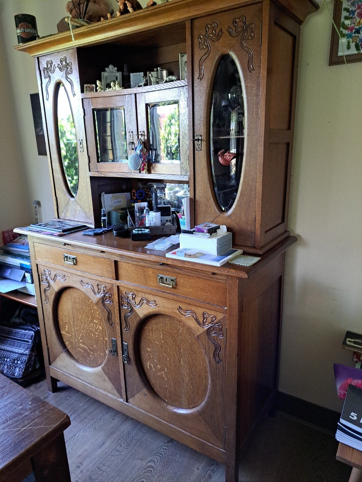 Antieke Jugendstil Kast - Jaren 1900, Antiek en Kunst, Antiek | Meubels | Kasten, Ophalen