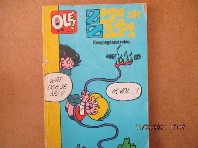 adv4293 zipi en zapi, Eén stripboek, Ophalen, Gelezen