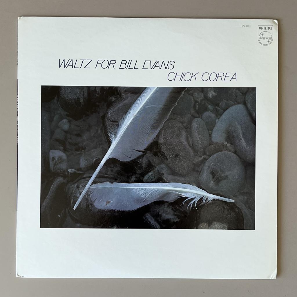 Chick Corea "Waltz for Bill Evans" Japan 1980, Gebruikt, Inclusief insert, 1980 tot heden, Overige formaten