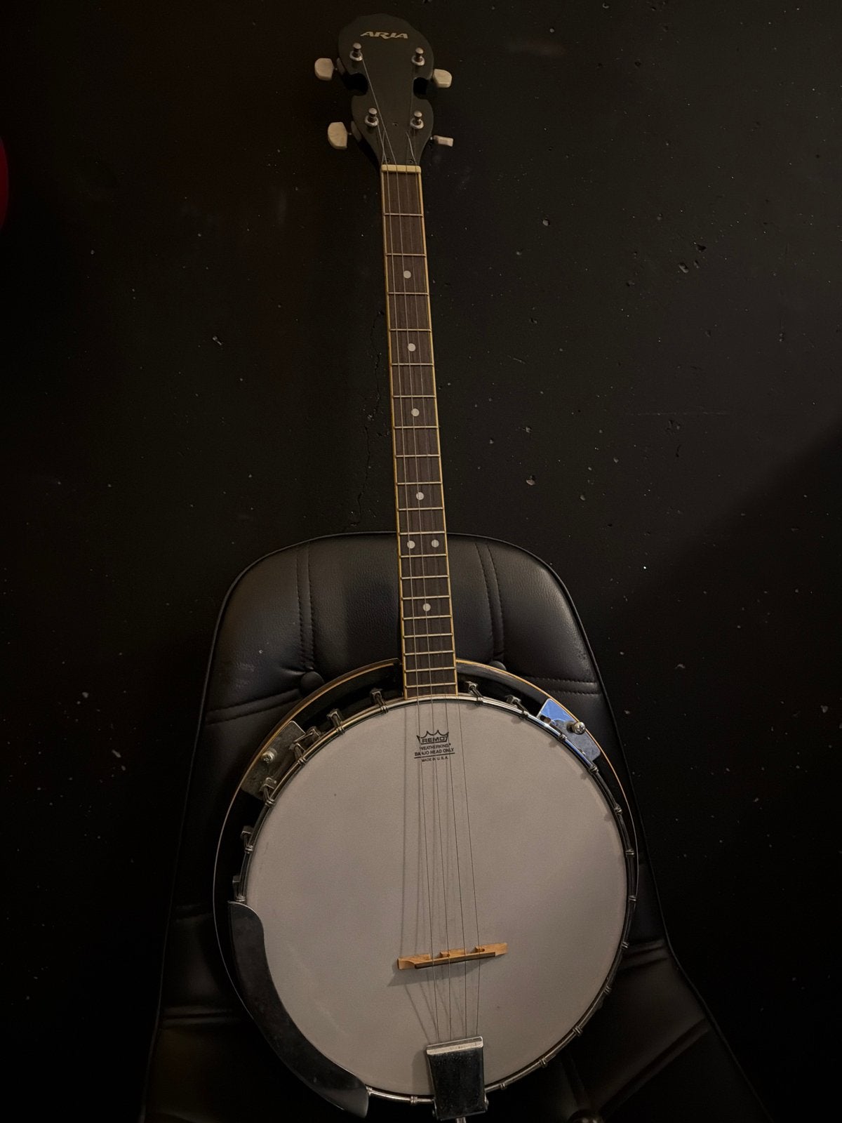 Aria 4 snarige Banjo, Muziek en Instrumenten, Ophalen, Gebruikt, Overige typen