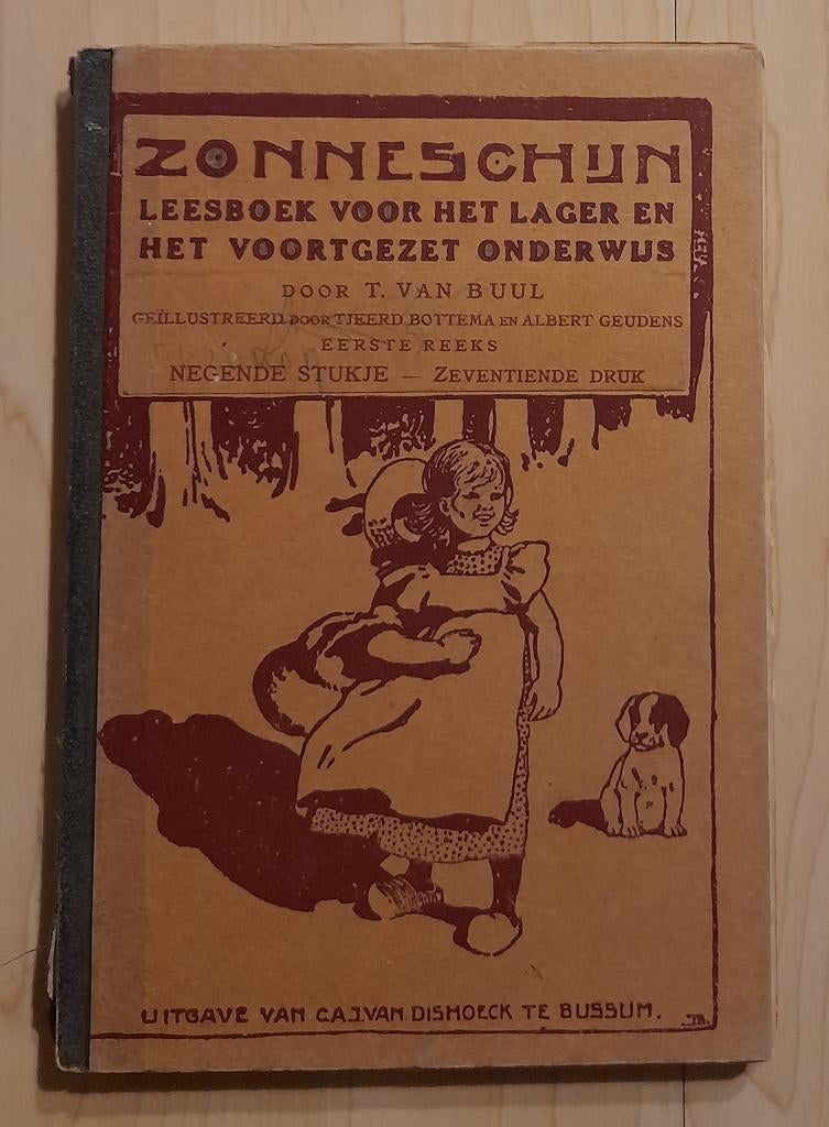 ZONNESCHIJN  T van Buul Leerboek voor het lager en het, Ophalen of Verzenden, Gelezen
