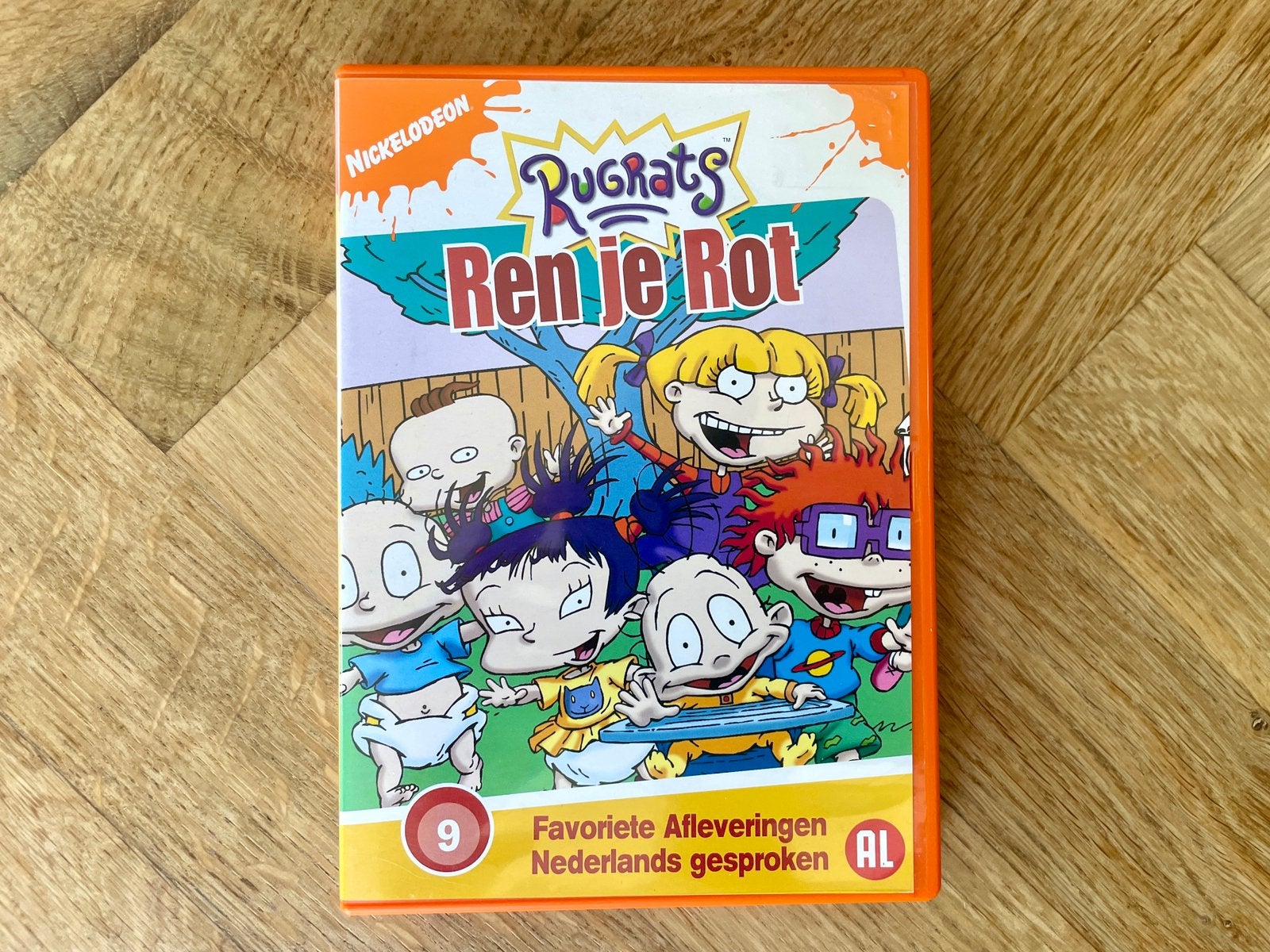 Nickelodeon: Rugrats Ren je Rot op DVD (nette staat, met NL), Tekenfilm, Zo goed als nieuw, Alle leeftijden, Amerikaans
