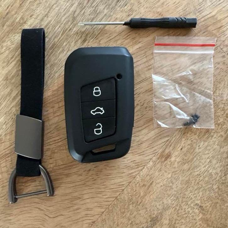 Autosleutel beschermer voor Volkswagen - Zwart, Ophalen of Verzenden, Nieuw