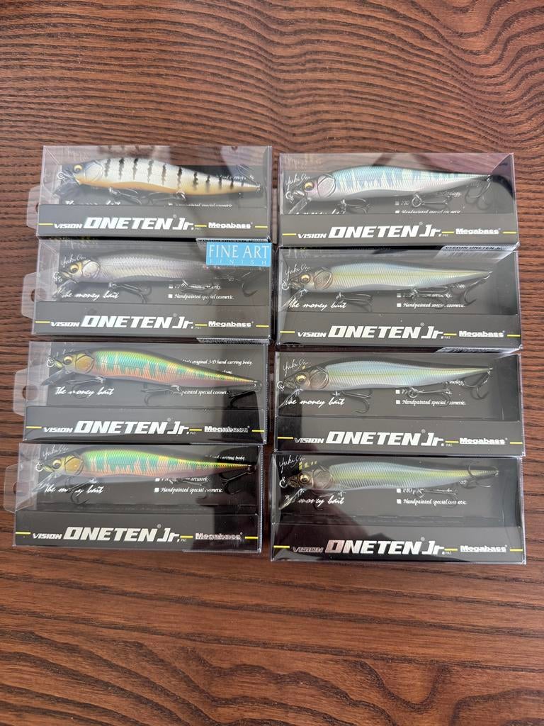 Megabass Vision Oneten / 110 Jr (twitchbaits) Meer Kleuren, Watersport en Boten, Hengelsport | Roofvissen, Ophalen of Verzenden