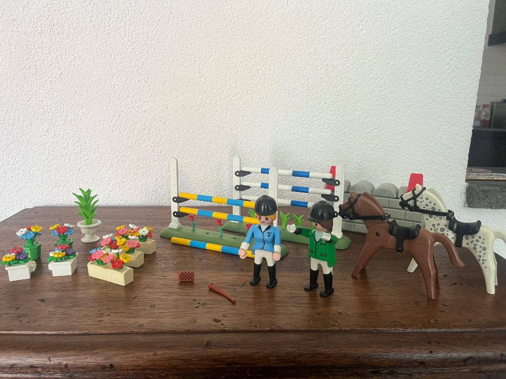 Vintage playmobil jaren 80 set 3854, Ophalen of Verzenden, Gebruikt, Complete set